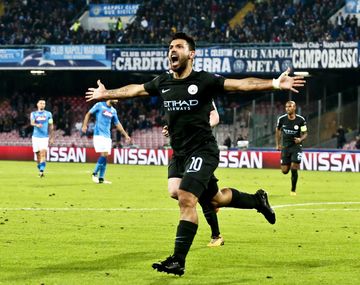 El Kun Agüero fue elegido como el mejor jugador del mes de la Premier League