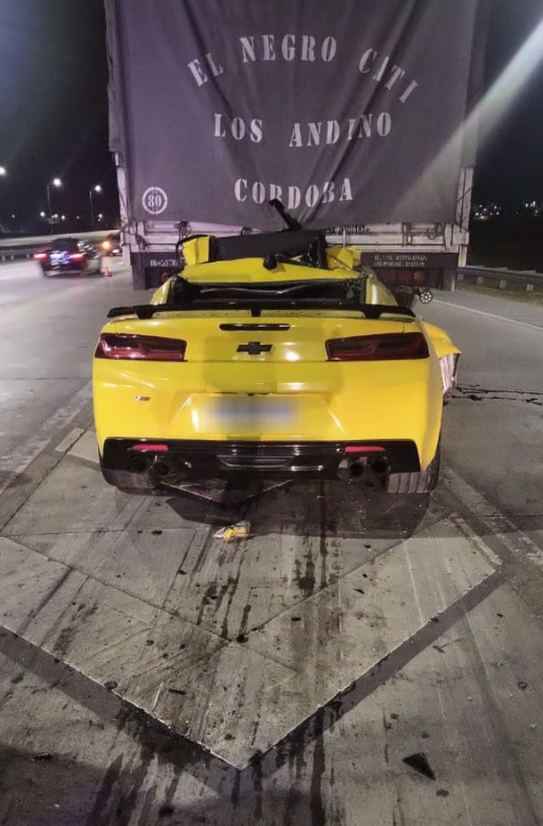 El choque fatal ocurrió en la avenida Circunvalación. Foto: Policía de Córdoba