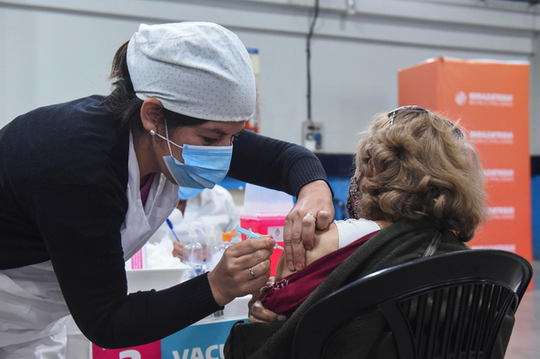 La vacunación en Argentina en tiempo real