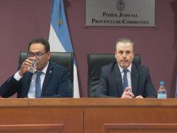 Los fiscales del caso Loan brindron una conferencia de prensa.&nbsp;