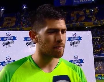 Atajadas y ovación para Agustín Rossi: Del lado que me toque