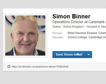 Anunció su muerte por LinkedIn