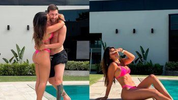 Antonela Roccuzzo y Lionel Messi disfrutan el verano. Antonela Roccuzzo y Lionel Messi disfrutan el verano.