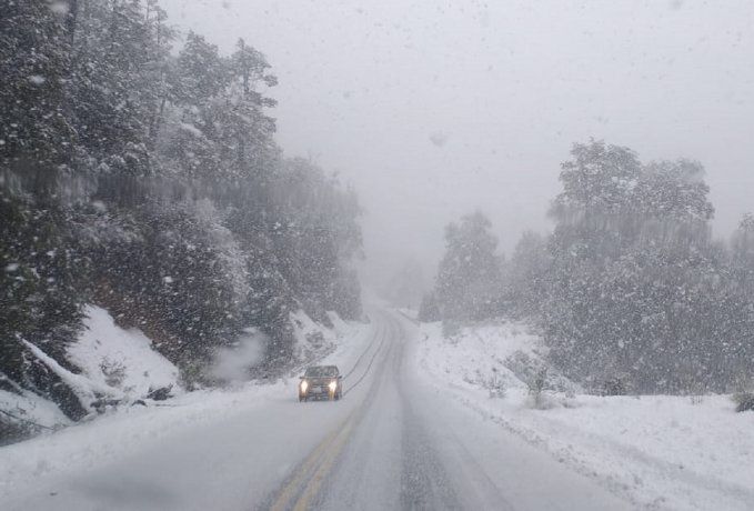 Neuquén: llegó la nieve al sur y comenzaron los problemas habituales