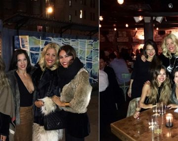 Pampita viajó a Nueva York para festejar el cumpleaños de Barbie Simons