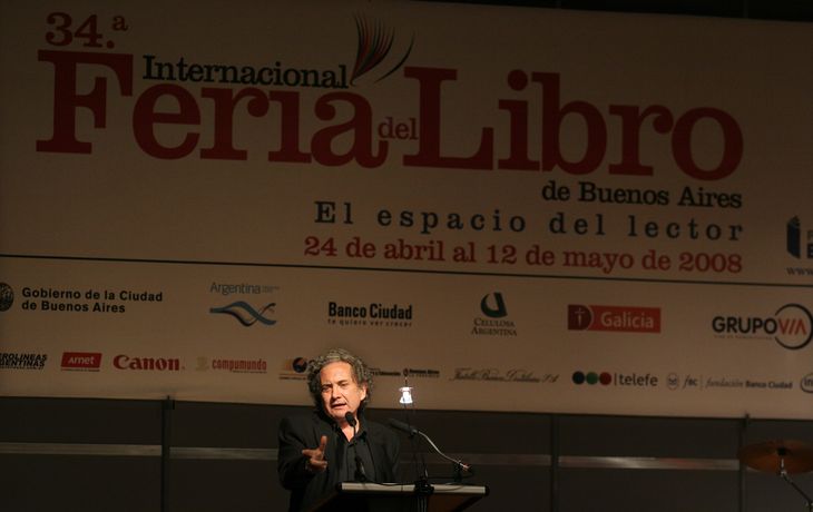 Ricardo Piglia en la Feria del Libro