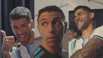entre risas y buen clima: asi fue la sesion de fotos de la seleccion argentina antes del debut entre risas y buen clima: asi fue la sesion de fotos de la seleccion argentina antes del debut