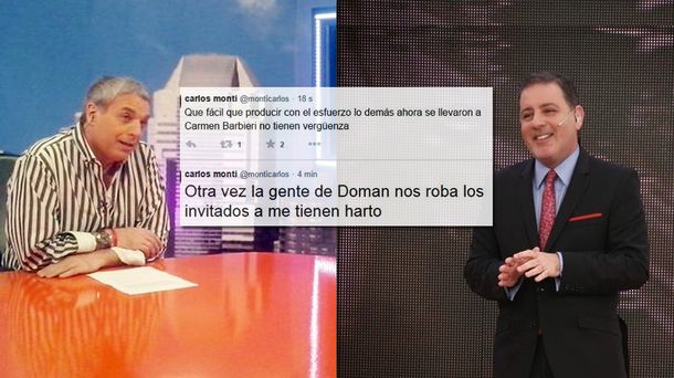 Carlos Monti: Otra vez la gente de Doman nos roba los invitados, me tienen harto
