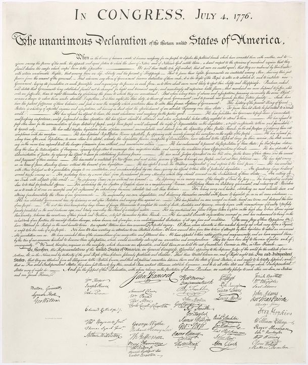 Declaración de la independencia de los Estados Unidos. Declaración de la independencia de los Estados Unidos.