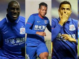 Ba, Guarín, Moreno y Martins, los nuevos compañeros del Apache Ba, Guarín, Moreno y Martins, los nuevos compañeros del Apache