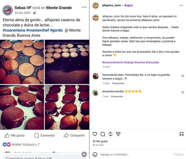 Crisis en el consumo: su emprendimiento de alfajores nació en la pandemia pero cerró esta semana