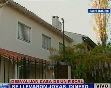 Asaltaron y desvalijaron la casa de un fiscal antisecuestros