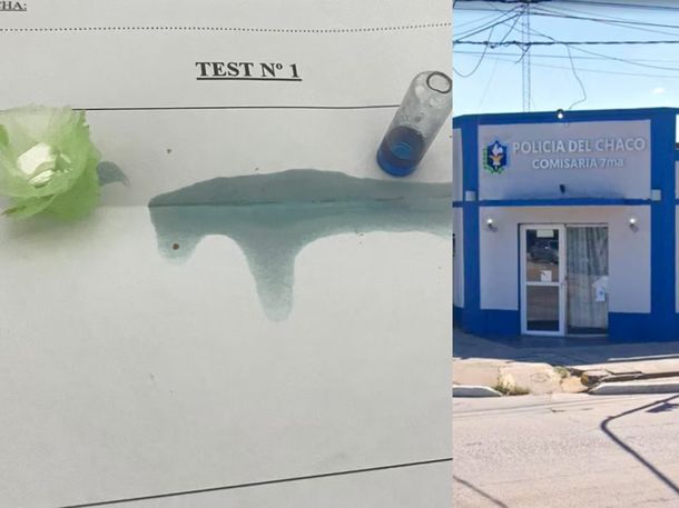 Chaco: intentó ingresar cocaína escondida en facturas a una comisaría y terminó detenido