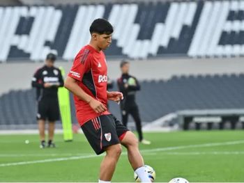 Quién es Cristian Jaime, la joya de River que debutó ante Sarmiento