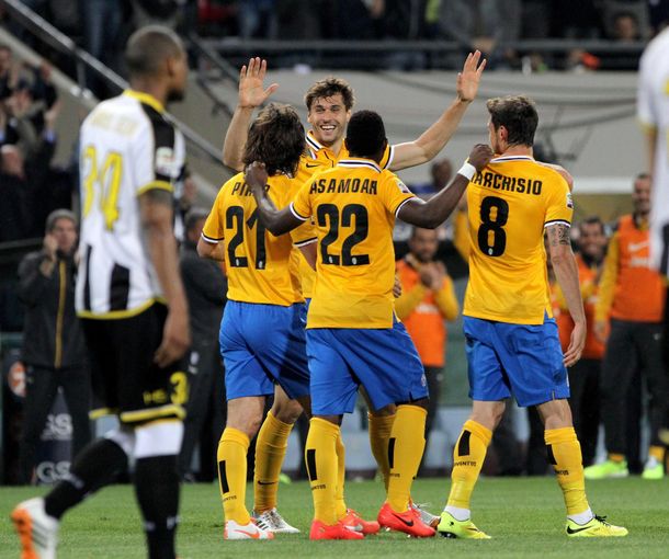 Sin Tevez, la Juventus le ganó a Udinese y acaricia el título