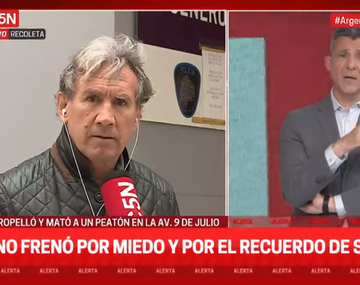 Habló el abogado del polista que atropelló y mató a un peatón en la 9 de Julio: qué dijo