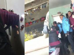 Así rescataron policías a una mujer que se quería quitar la vida