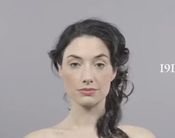 La belleza en los últimos 100 años