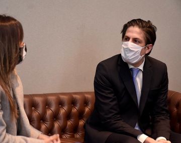 Malena Galmarini y Nicolás Trotta presentaron el sitio web educativo y cultural Lo bueno del Agua