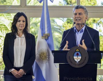 Carolina Stanley y Mauricio Macri