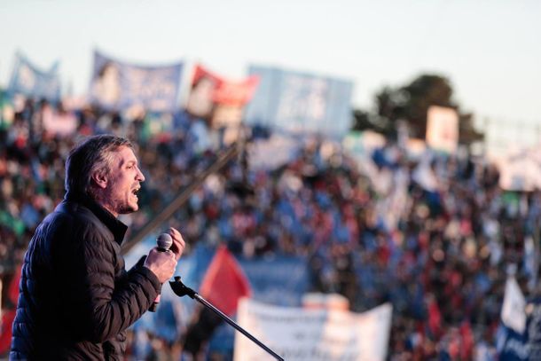 Máximo Kirchner chicaneó a Vidal con una frase de Néstor