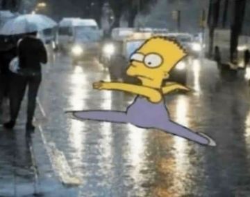 Memes y reacciones a la fuerte tormenta que azota al AMBA