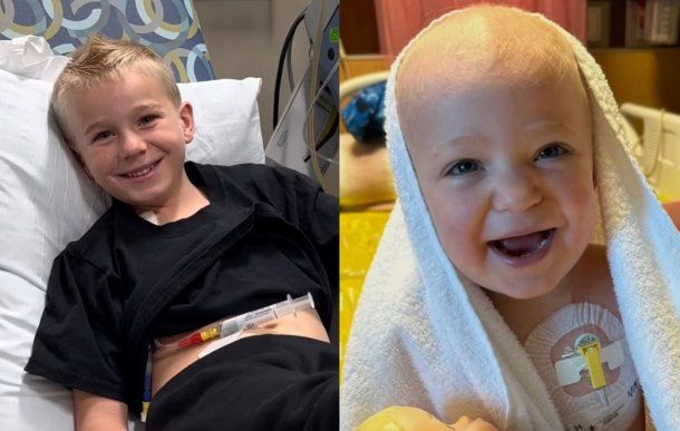 Un niño se enteró que es el donante perfecto para su hermana con cáncer y su reacción se volvió viral