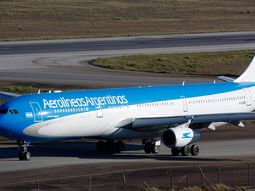 Avión de Aerolíneas Argentinas Avión de Aerolíneas Argentinas