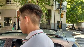 Uno de los alumnos expulsados Uno de los alumnos expulsados