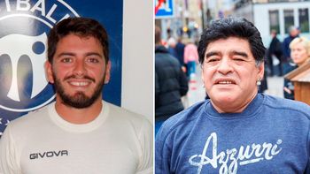 por una cautelar, diego jr. no podra nombrar a maradona en showmatch por una cautelar, diego jr. no podra nombrar a maradona en showmatch