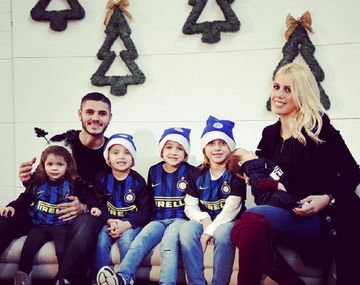 Mauro Icardi y Wanda Nara