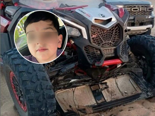 Habló la mamá de Bastian, el nene accidentado en Pinamar: No estaban corriendo picadas