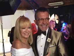 la foto del bailando: el reencuentro de osvaldo laport y soledad silveyra la foto del bailando: el reencuentro de osvaldo laport y soledad silveyra