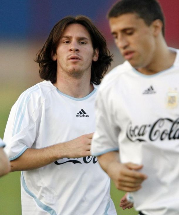 Messi-Crespo-EFE