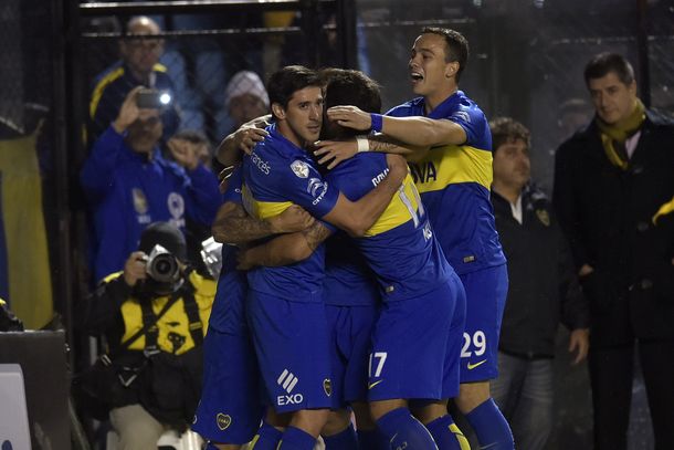 Boca marcó como visitante y empató ante Nacional por la Libertadores