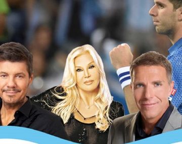 Los famosos celebraron el triunfo de Argentina en la Copa Davis.