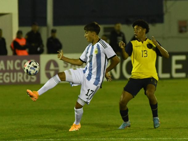 Copa Ciudad de Ezeiza: la Selección Argentina sub 17 cayó ante Ecuador