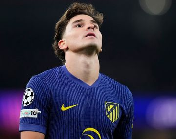 Cómo está Julián Álvarez tras ser reemplazado por Simeone en la semifinal de la Champions