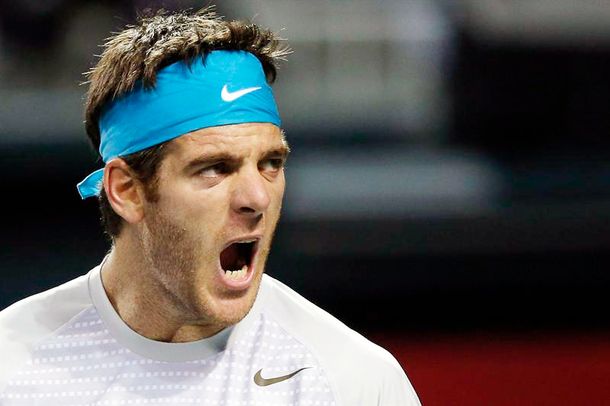 Del Potro entró en el grupo de la muerte para el Masters