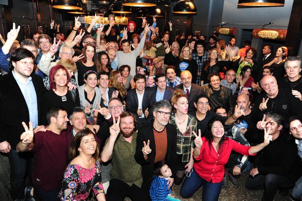 Personalidades de la cultura porteña respaldaron la candidatura de Recalde