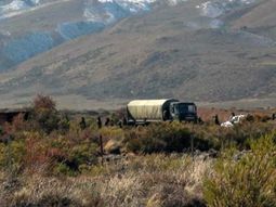 Por primera vez el juez Otranto se acercó al lugar Por primera vez el juez Otranto se acercó al lugar