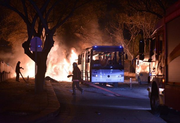 Confirman que hubo 28 muertos y 61 heridos en un atentado en la capital de Turquía