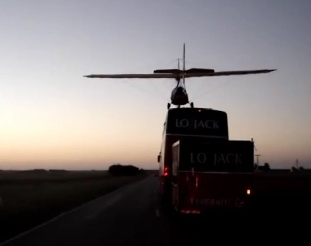 Marcos Di Palma aclaró que su temerario aterrizaje en plena ruta no es actual