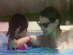 Pampita con Blanca y Beltrán Pampita con Blanca y Beltrán