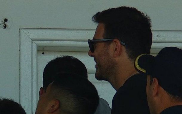 Del Potro fue a ver a Boca ante Sarmiento