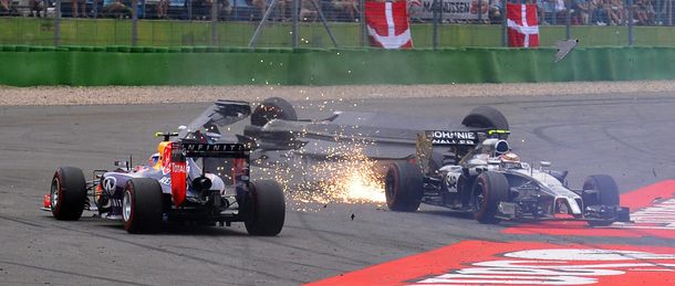 Fórmula 1: el espectacular accidente de Felipe Massa en el GP de Alemania