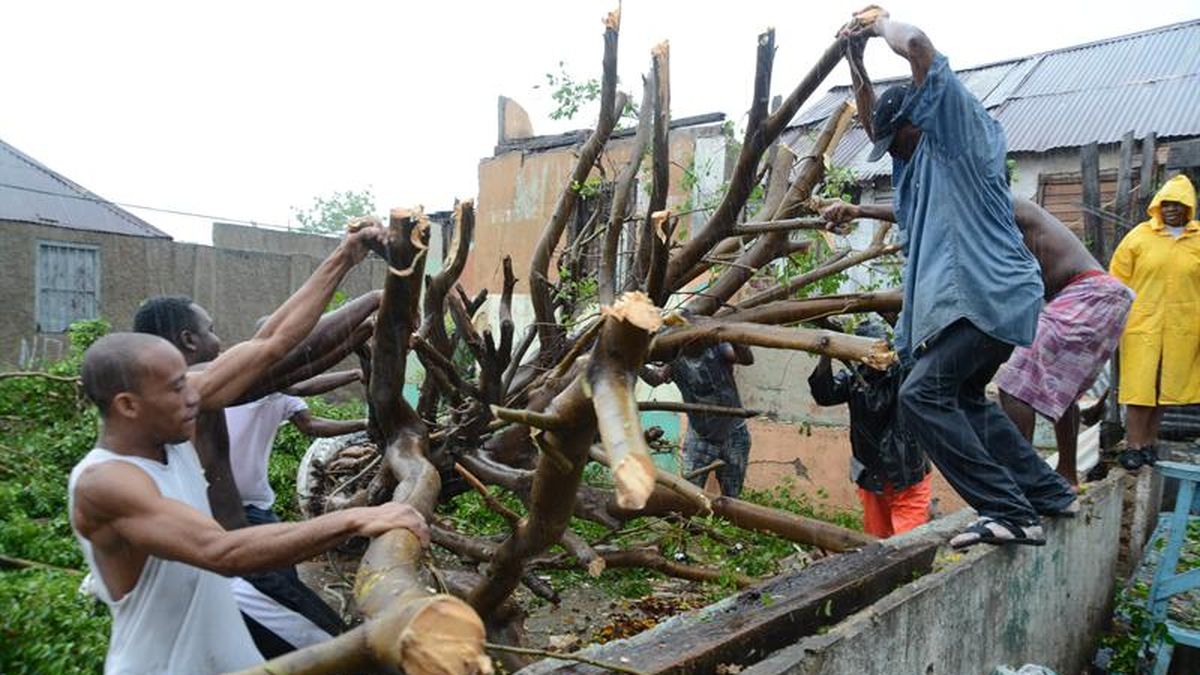 Sandy in Jamaica