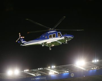 El momento en el que Vichai Srivaddhanaprabha despegaba