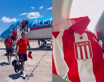 Se viene la final con Racing: así llegó el plantel de Estudiantes de La Plata a Santiago del Estero