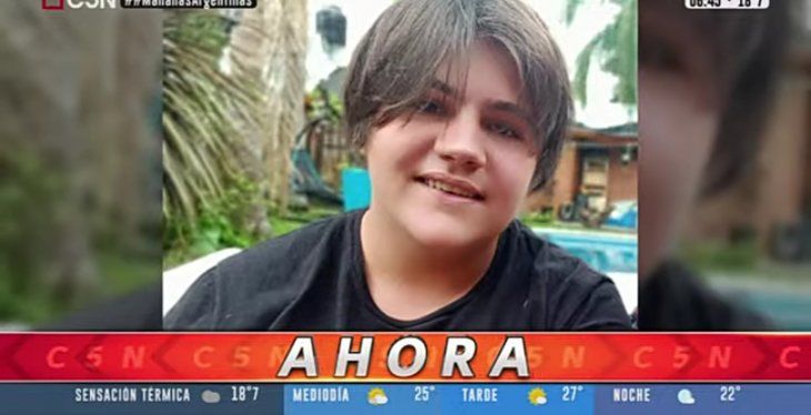 Desesperada búsqueda de un chico de 16 años en Villa Ballester